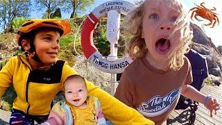 Mountainbike and Crab panic in Strömstad VLOG