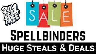 Huge BOGO Sale! So Many Steals & Deals at Spellbinders  | #papercraft #cardmaking