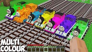 This is MULTI COLOURED SMALLEST THOMAS THE TANK ENGINE.EXE and FRIENDS in Minecraft - Coffin Meme