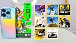 Infinix Hot 40 Pro 8+ Games Test - Free Fire/PUBG/New State/Genshin Impact/Asphalt 9 - Helio G99