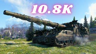 10.8K Damage with Arty  Object 261 - 5.6K  & Object 261 - 5.2K ( Artillery ) World of Tanks Replays