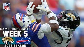 Jacksonville Jaguars vs. Buffalo Bills Game Highlights | NFL 2023 Week 5