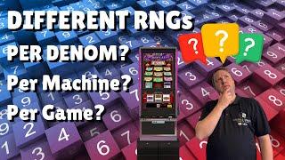 Different RNGs Per Denomination? Per Machine? Slot Tech Answers This Question + More!