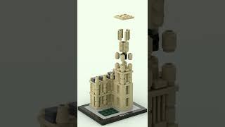 Big Ben Satisfying Lego Building Animation By BrickFlow #shorts