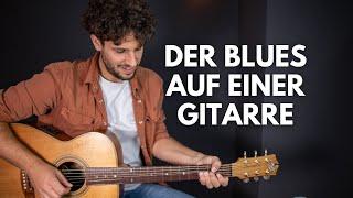 Der Blues auf einer Gitarre (Schritt für Schritt)