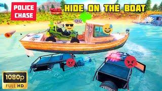 POLICE CHASE, HIDE ON THE BOAT | OFF THE ROAD HD OPEN WORLD DRIVING GAME