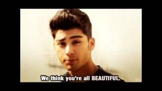 ZAYN thinks we're beautiful 