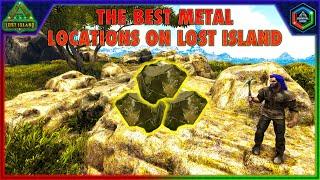 The Best Metal Locations on Lost Island - Tons of Easy Safe Lost Island Metal Spawns