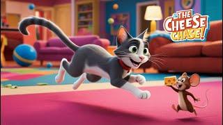 Tom and Jerry: The Cheese Chase I Cartoon for Kids | E-Family Channel #cartoonnetwork #tomandjerry