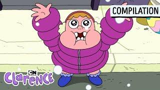 Clarence's Winter Wish! ️ | MEGA Compilation | Clarence | Cartoon Network