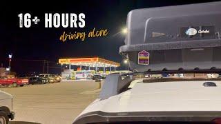 Overnight at a Truck Stop | Solo Female Car Camping