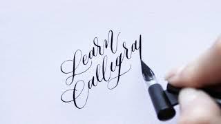 Calligraphy with Natalie of Threeologie!