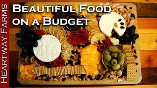 Assembling a Charcuterie Board Relaxing Timelapse | Heartway Farms | Grazing Board | Party Platter