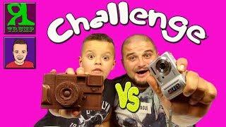 Челлендж ШОКОЛАД против НАСТОЯЩЕГО ЯРИК TRUMP и ПАПА в ШОКЕ Chocjlate vs Real CHALLENGE