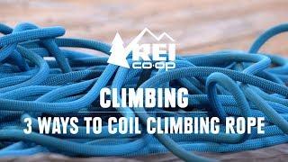 How to Coil a Climbing Rope || REI