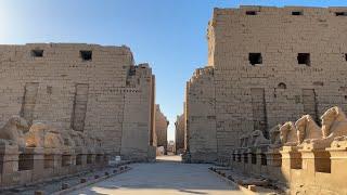 Visit of the impressive ancient Karnak Temple in Luxor, Egypt 2023