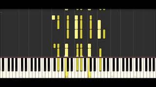 Tchaikovsky Piano Concerto No.1 Mvt.2【Synthesia】