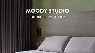 Moody Green Limewash 1 Bedder for a Young Couple | BuildBuilt Portfolio