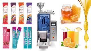 Single Lane Energy Liquid Piston Pump Stick Packaging Machine