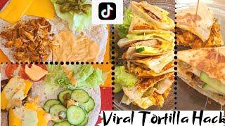 Viral TikTok Tortilla Wrap Hack |Two Ways Compilation |Khadeeja's Canadian Diary!