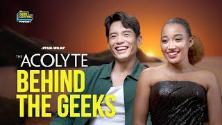 Behind The Geeks | Our Interview with Amandla Stenberg & Manny Jacinto from Star Wars: The Acolyte