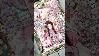 ASMR Aesthetic Journal | Mixed Media Art #creativejournaling #shorts #asmr