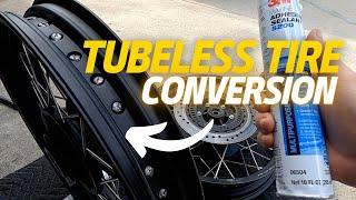 TUBELESS CONVERSION