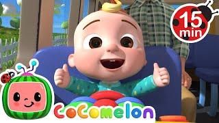 Wheels on the Bus 15 MIN LOOP!! | CoComelon | Nursery Rhymes⭐