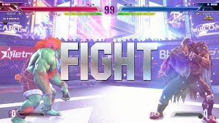 Street Fighter 6  MenaRD (Blanka) Vs Nemo (M.Bison)  SF6 High Level Match's!