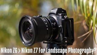 Why I Use a 24MP Nikon Z6 for Landscape Photography And NOT A 45MP Nikon Z7