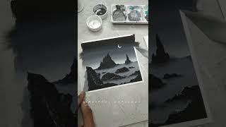 Achromatic Poster Color Painting l Sheetraj Artisans By - Rutvik Patel
