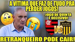 TITE NA CORDA BAMBA! TEIMOSIA E MAUS RESULTADOS IRRITAM A DIRETORIA! JOGO DE QUINTA É DECISIVO!