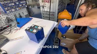 Аккумулятор LiFePO4 24v 280ah Grade A