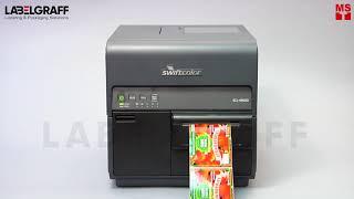 Digital Inkjet Label Printer 4 inch label printing from Labelgraff