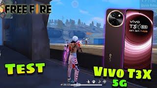 Vivo T3X 5G Gaming Test  Vivo T3X 5G Free Fire Gameplay Test & Unboxing