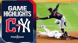 Guardians vs. Yankees Game 1 Highlights (10/14/24) | MLB Highlights