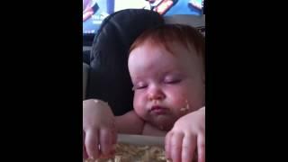 Reagan falling asleep