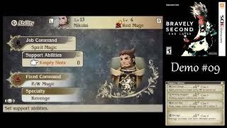 Let's Play Bravely Second Demo #09 (Hard) - Triple Threat