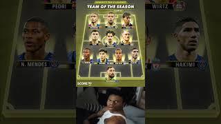 Team of the Season 2024/25 - According to Score 90 ⭐️