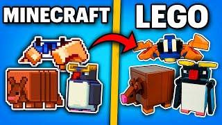I made the Minecraft MOB VOTE in LEGO...