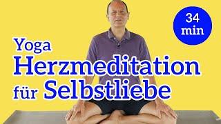 Yoga-Herzmeditation für Selbstliebe, Mitgefühl, Freude und Gelassenheit