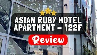 ASIAN RUBY HOTEL APARTMENT   122F Bui Thi Xuân Street