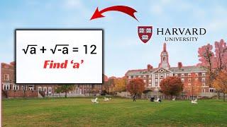 Harvard University Entrance Exam Question | Can You Pass? | Mathematics | Maths | Pi Nerds