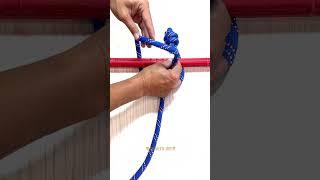 Knots Rope Trick DIY at Home, Home hacks ideas, #knotrope #shoelace #shorts #viral #diy #satisfying