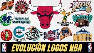 La EVOLUCIÓN HISTÓRICA de los LOGOS de la NBA 