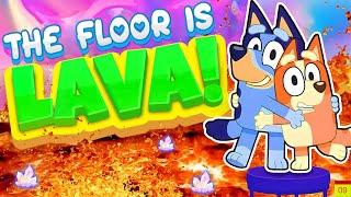 The Bluey Floor Is Lava  - Danny Go! | Freeze Dance Bluey & Chase | Danny Go Noodle | Brain Breaks