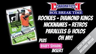 Sequestered 2020 Donruss Baseball Trading Cards Blaster Box Break Video | Cardnatics