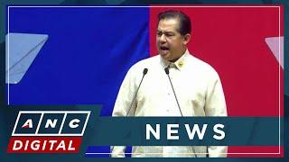 WATCH: PH House Speaker Romualdez delivers speech from House chamber | ANC