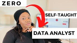 Fastest Way to become a Self Taught Data Analyst and Get a Job