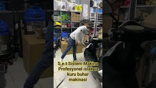 set sistem makina profesyonel ıslak ve kuru buhar makinasi 10 lt 5 bar 05519811564